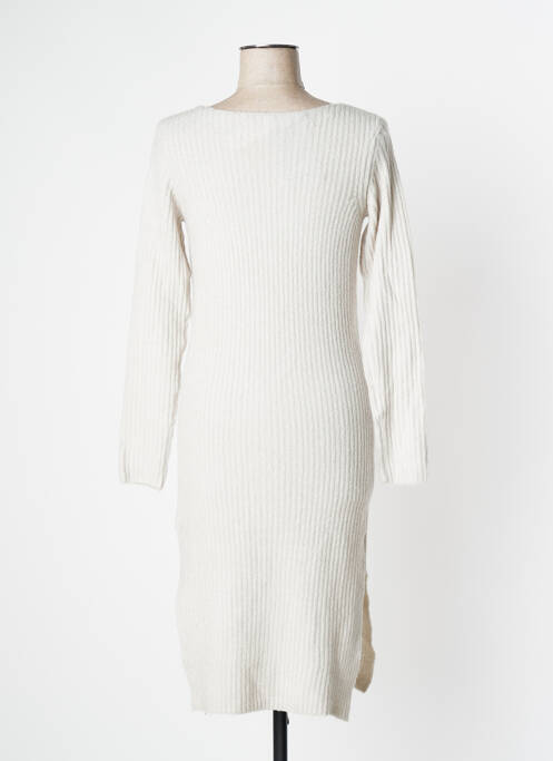 Robe mi-longue beige KENVELO pour femme