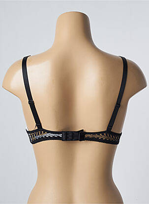 Soutien-gorge effet matière satinée haut soutien-gorge push-up noir PASSIONATA femme