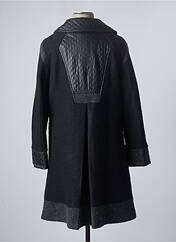 Manteau long noir VETI STYLE pour femme seconde vue