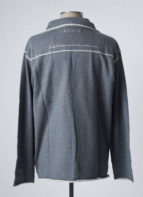 Sweat-shirt gris 12IA pour homme