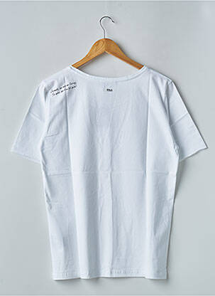 T-shirt stretch manches courtes blanc 12IA femme