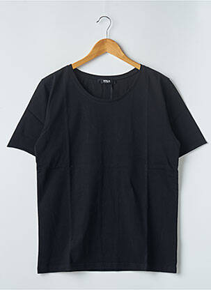 T-shirt stretch manches courtes noir 12IA homme