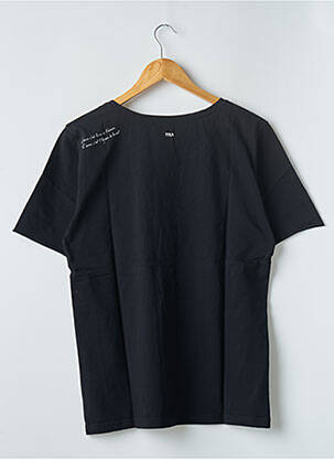 T-shirt stretch manches courtes noir 12IA homme