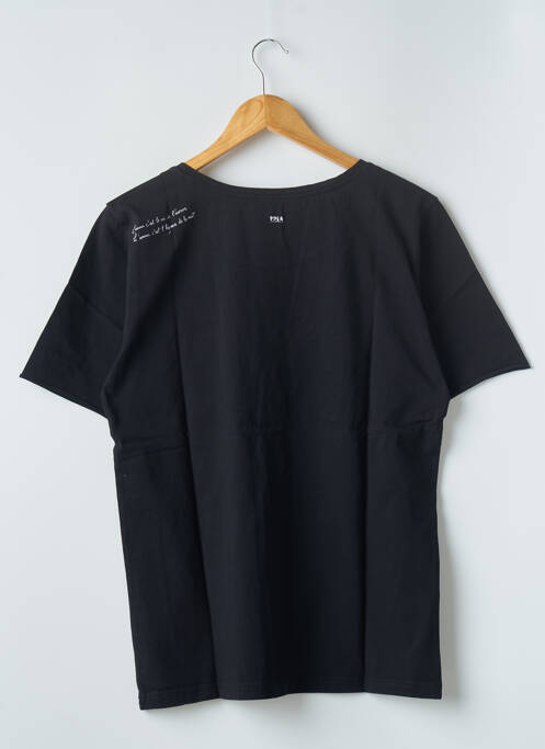 T-shirt stretch manches courtes noir 12IA homme