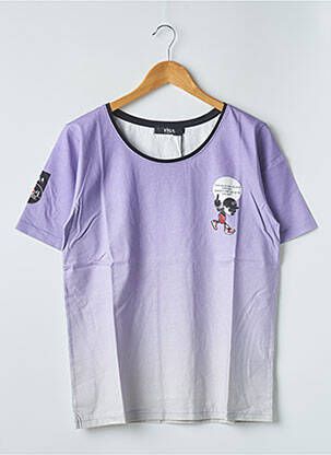 T-shirt violet 12IA pour homme