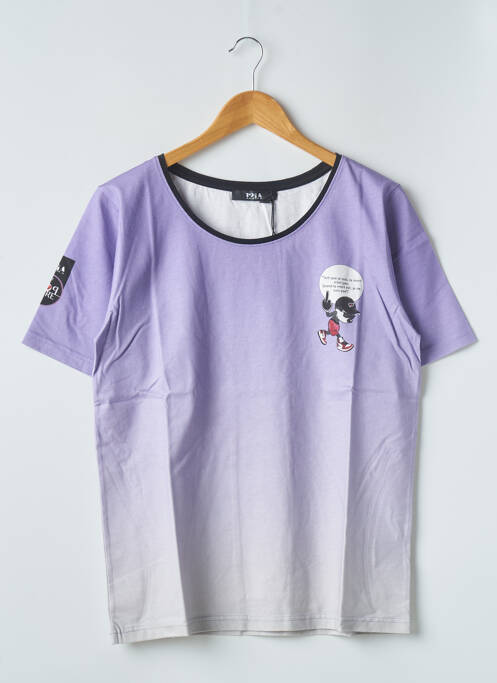 T-shirt violet 12IA pour femme