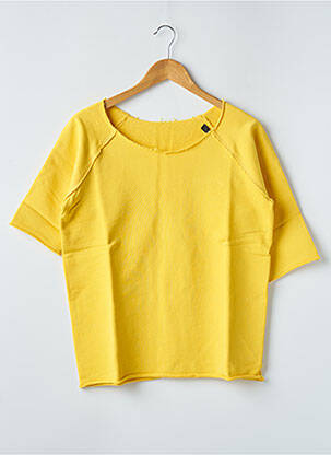 Sweat-shirt jaune 12IA pour femme