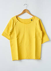 Sweat-shirt jaune 12IA pour homme seconde vue