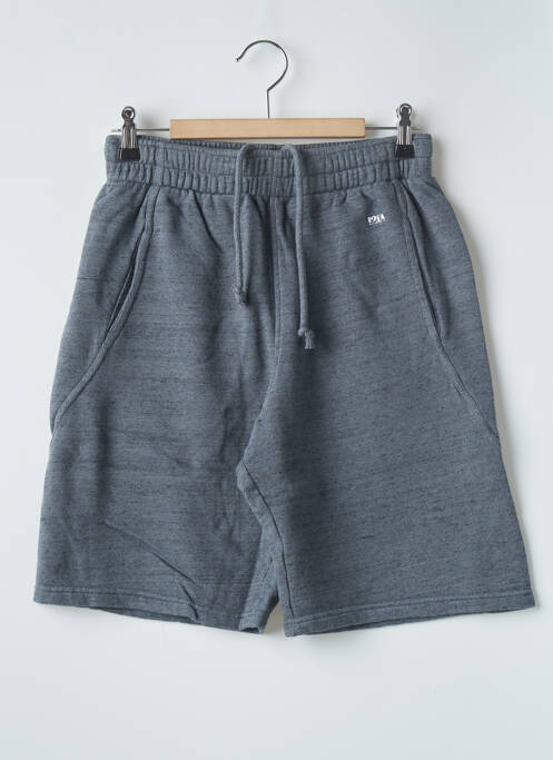 Bermuda taille élastique taille normale gris 12IA homme