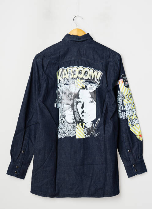 Chemise manches longues bleu 12IA homme