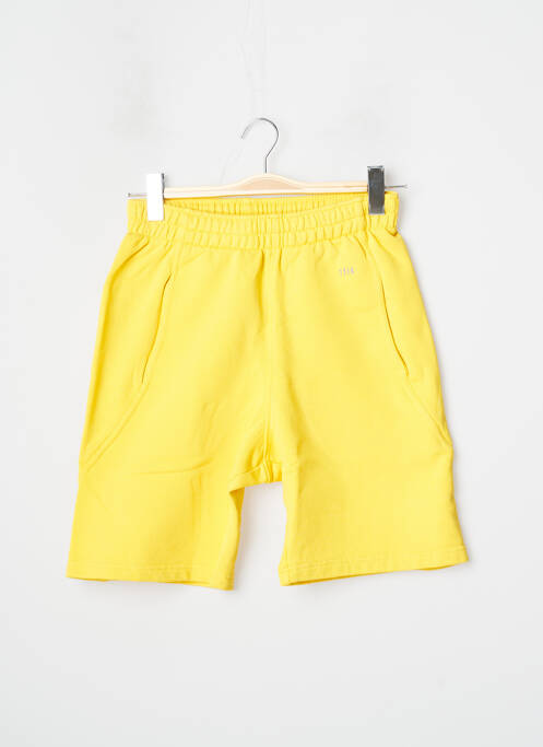 Bermuda taille élastique taille normale jaune 12IA homme