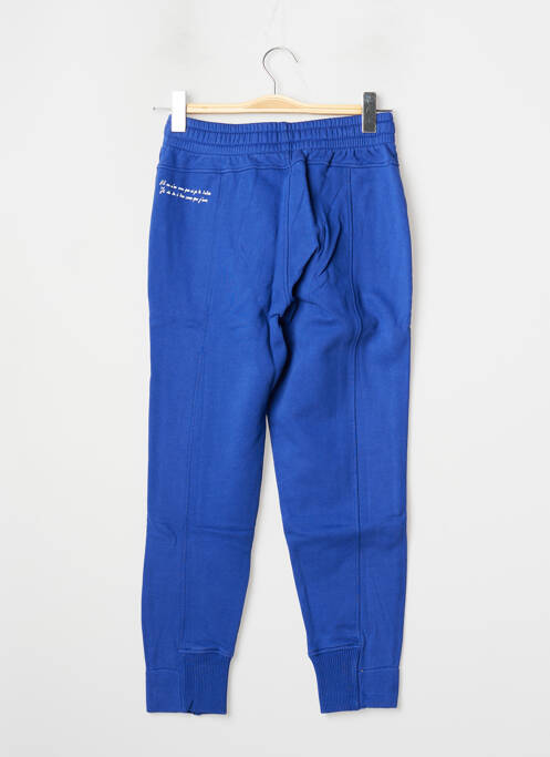 Jogging sérigraphie taille normale bleu 12IA homme