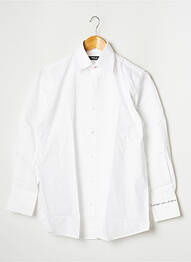 Chemise manches longues manches longues blanc 12IA homme