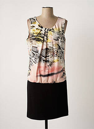 Robe courte sans manche sans manche rose FILLE A SUIVRE femme