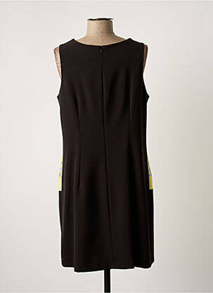 Robe courte sans manche sans manche noir HIPPOCAMPE femme