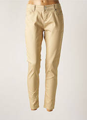 Pantalon slim beige CHARLIOR pour femme seconde vue