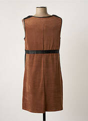 Robe courte marron CHERRY COUTURE pour femme seconde vue