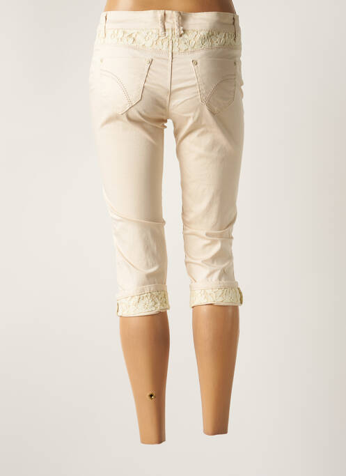 Pantacourt beige ONADO pour femme