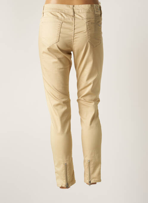 Pantalon slim beige CHARLIOR pour femme