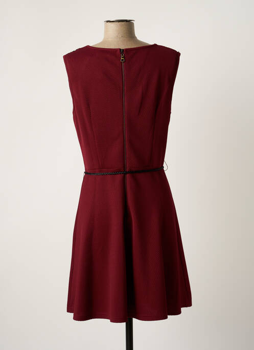 Robe mi-longue sans manche sans manche rouge JUS D'ORANGE femme