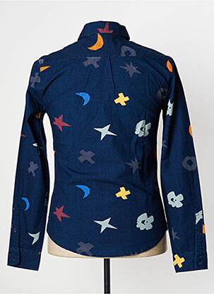 Chemise manches longues manches longues bleu SCOTCH & SODA homme