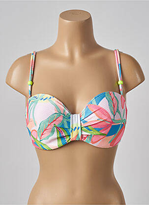 Haut de maillot de bain stretch haut bandeau rose MARIE JO femme