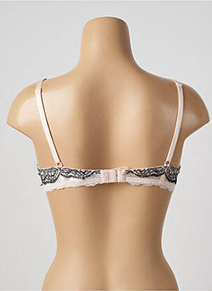 Soutien-gorge effet matière satinée haut soutien-gorge emboitant rose ANTINEA femme
