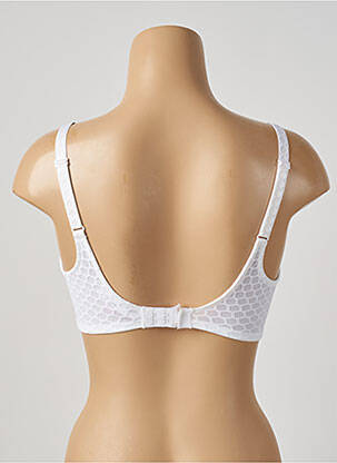 Soutien-gorge effet matière satinée haut soutien-gorge moulé blanc PRIMADONNA femme