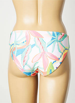 Bas de maillot de bain imprimé tie and dye culotte rose MARIE JO femme