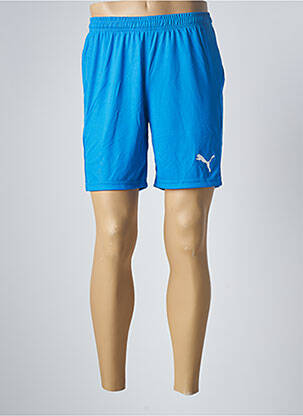 Bermuda taille élastique taille normale bleu PUMA homme