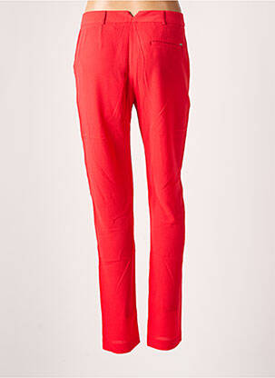 Pantalon slim taille normale taille normale rouge IKKS femme