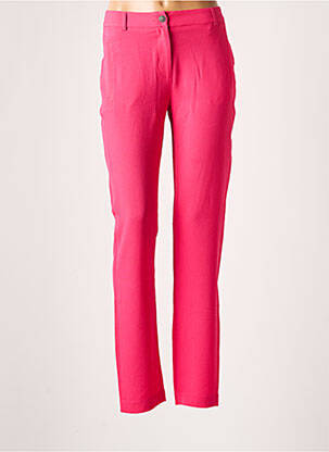 Pantalon slim taille normale taille normale rose IKKS femme