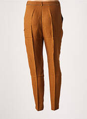 Pantalon slim marron I.CODE (By IKKS) pour femme seconde vue