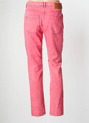 Pantalon 7/8 taille haute taille haute rose ONE STEP femme