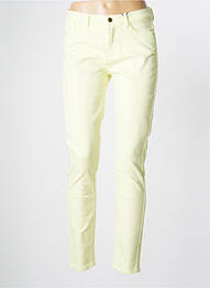 Jeans coupe slim slim taille normale vert ONE STEP femme