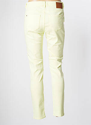 Jeans coupe slim slim taille normale vert ONE STEP femme