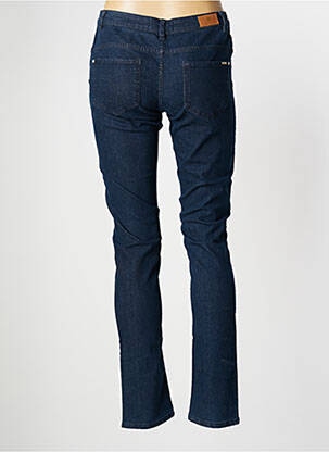 Jeans coupe slim slim taille basse bleu IKKS femme