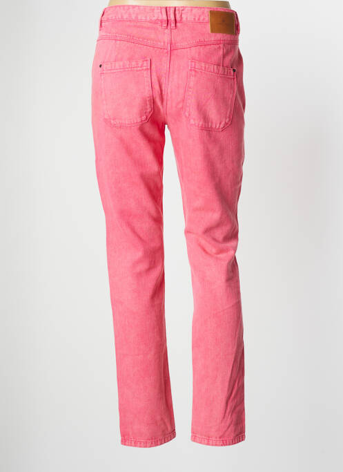 Pantalon 7/8 taille haute taille haute rose ONE STEP femme