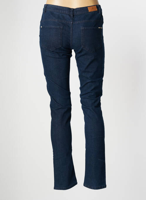 Jeans coupe slim bleu IKKS pour femme