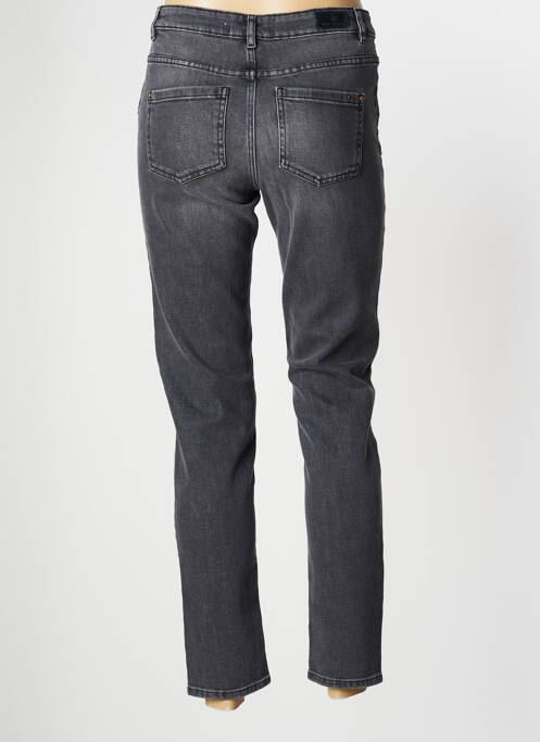Jeans coupe slim gris IKKS pour femme