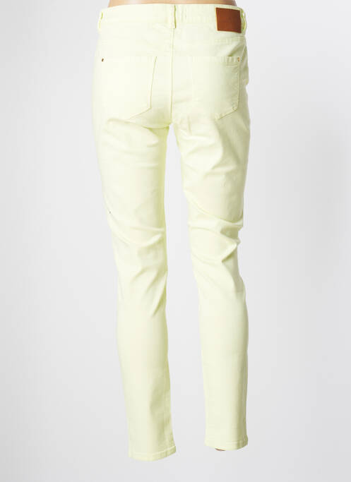 Jeans coupe slim vert ONE STEP pour femme