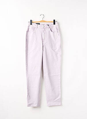 Jean coupe mom poches taille haute violet GUESS femme