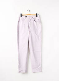 Jean coupe mom stretch taille haute violet GUESS femme