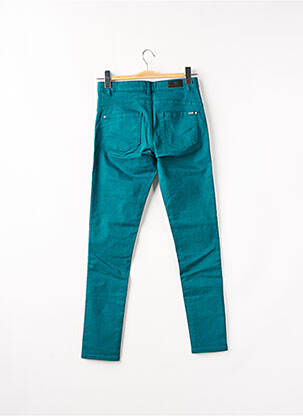 Pantalon slim stretch taille normale vert IKKS femme