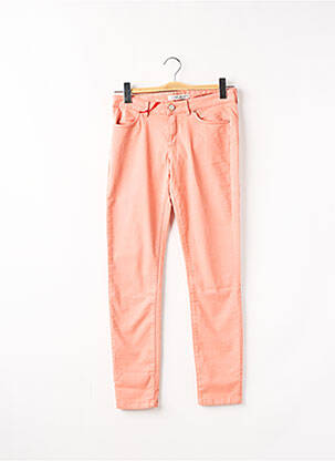 Pantalon 7/8 stretch taille normale orange I.CODE (By IKKS) femme