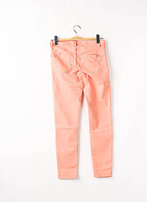 Pantalon 7/8 stretch taille normale orange I.CODE (By IKKS) femme