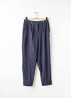 Pantalon 7/8 taille haute taille haute gris CAMAIEU femme