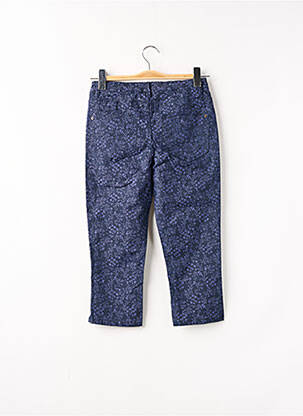 Pantacourt stretch taille normale bleu CAMAIEU femme