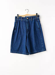 Bermuda taille haute taille haute bleu SALSA femme