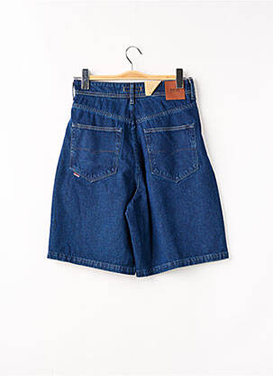 Bermuda taille haute taille haute bleu SALSA femme